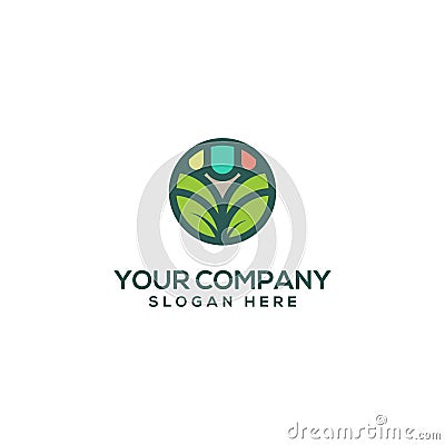 Academy logo for your company Vector Illustration