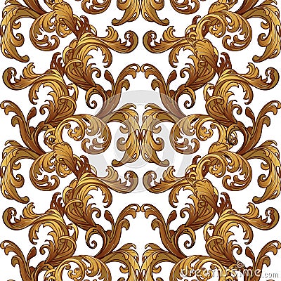 Acanthus plant leaves arranged in intricate square frame. Popular decorative motif in antiquity and baroque art. Tattoo Vector Illustration