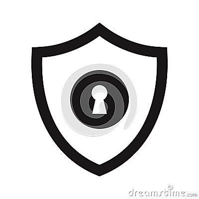 Access control Glyph with background Vector icon which can easily modify or edit Vector Illustration