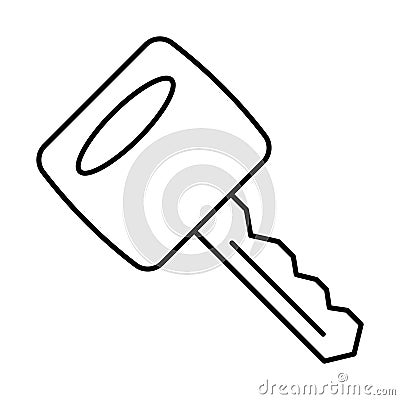 Access, door key Vector Icon which can easily modify Vector Illustration