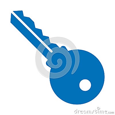 Access, door key Vector icon which can easily modify Vector Illustration