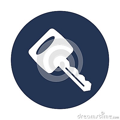 Access, door key Vector Icon which can easily modify Vector Illustration