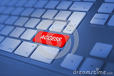 Access Keyboard keys Editorial Stock Photo