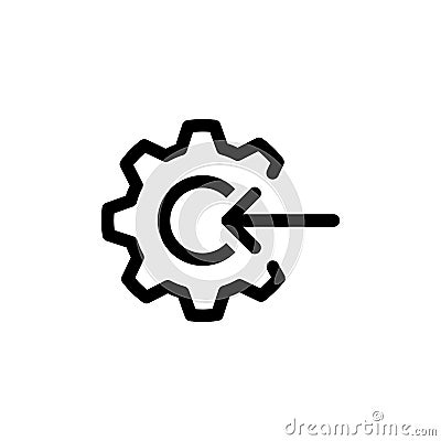 Accessibility Icon on a white background. Vector Illustration