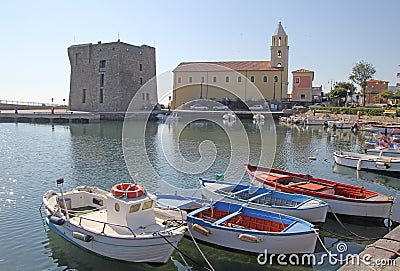 Acciaroli italy Stock Photo