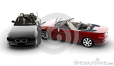 Accident cars Stock Photo