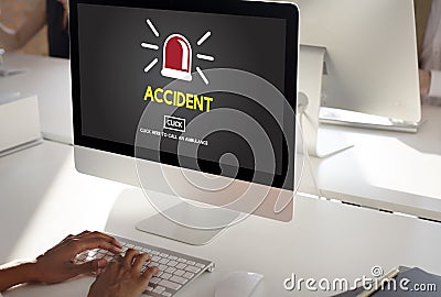 Accident Hospital Danger Life Concept Stock Photo