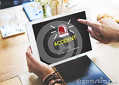 Accident Hospital Danger Life Concept Stock Photo