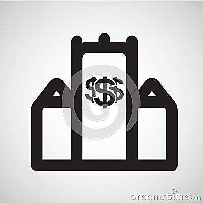 Accomodation icon, vector Vector Illustration