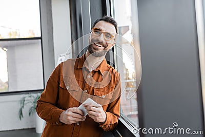 accomplished and charismatic businessman in stylish Stock Photo