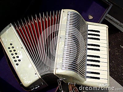 Accordion Stock Photo