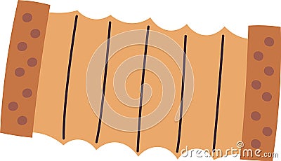 Accordion Musical Instrument Vector Illustration