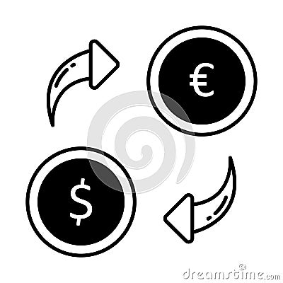 Account Half Glyph Style vector icon which can easily modify or edit Vector Illustration