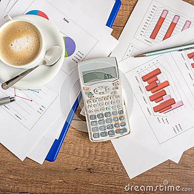 Accountancy concept Stock Photo