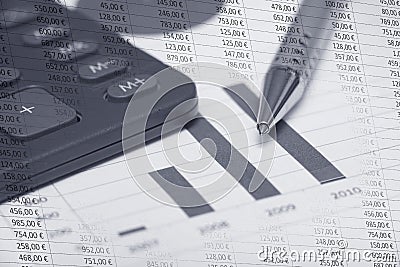 Accountancy Stock Photo