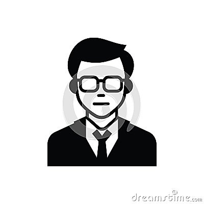 Accountant Icon Vector Illustration