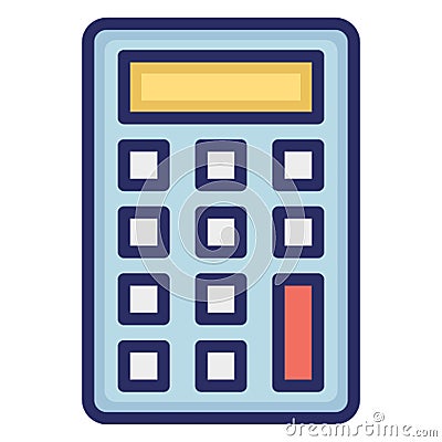 Accounting, calculation isolated Vector Icon which can easily modify or edit Stock Photo