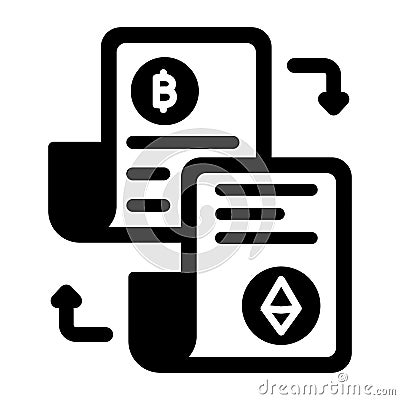 Accounting journals, accounting ledgers, blockchain, blockchain network fully editable vector icons Stock Photo