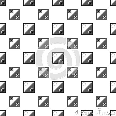 Accumulator pattern seamless Vector Illustration