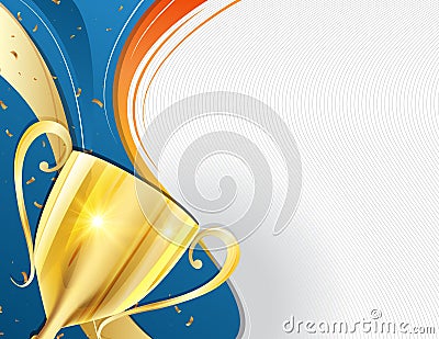 Achievement background Stock Photo