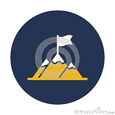 Achievement, mission Vector icon which can easily modify Vector Illustration