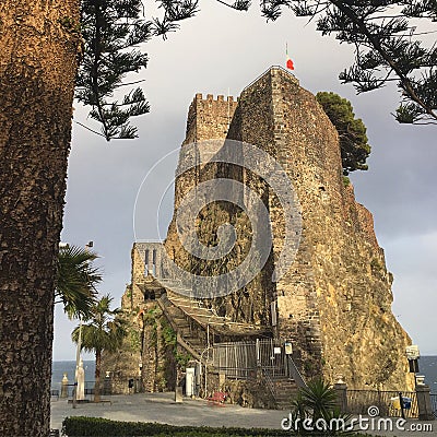 Aci Castello Stock Photo