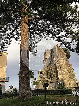 Aci Castello Editorial Stock Photo