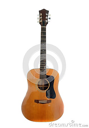 Acoustic Classic Guitar Stock Photo