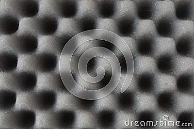 Acoustic Foam Plastic Stock Photo