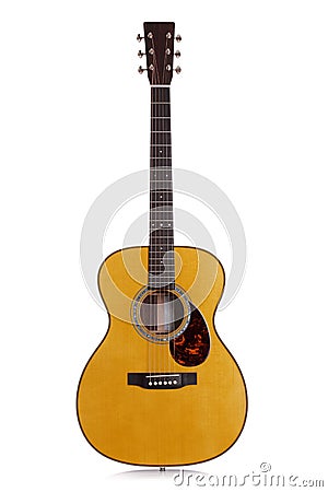 Acoustic guitar Stock Photo