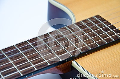 Acoustic guitar Stock Photo