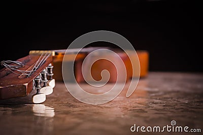 Acoustic Guitar Stock Photo