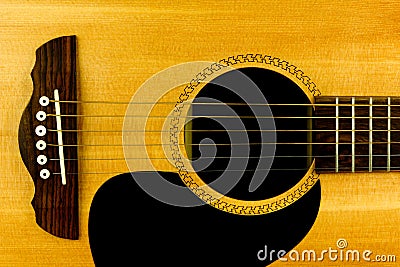 Acoustic Guitar Stock Photo