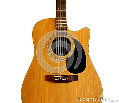 Acoustic Guitar Music Concept Stock Photo