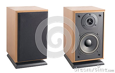 Acoustic system Stock Photo