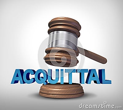 Acquittal Stock Photo