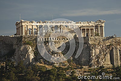 Acropolis Athens Stock Photo