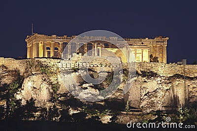 Acropolis Athens Stock Photo