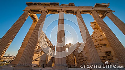 The Acropolis, Athens Editorial Stock Photo