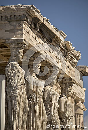 Acropolis in Athens Stock Photo