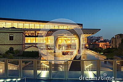 Acropolis Museum, Athens Editorial Stock Photo