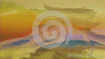 Acrylic tinted brush strokes.Abstract theme. Grunge paint on background. Painted textured background. Color stained digital paper. Stock Photo