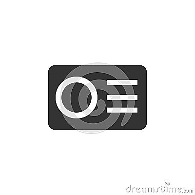 Action Camera icon flat Vector Illustration