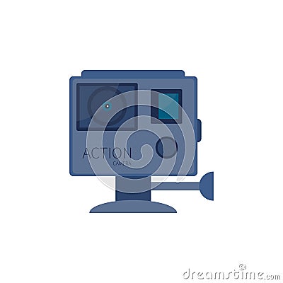 Action camera icon Stock Photo