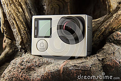 Action Camera Stock Photo