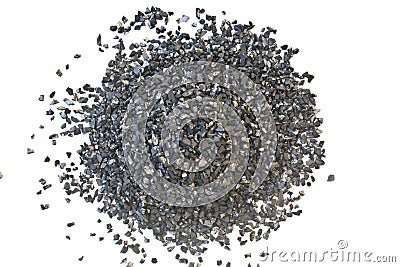 Activated Carbon for Water Treatment Texture Stock Photo