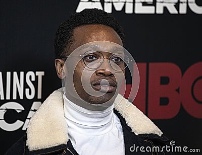 Ato Blankson-Wood at HBO Red Carpet Premiere of `The Plot Against America` Editorial Stock Photo