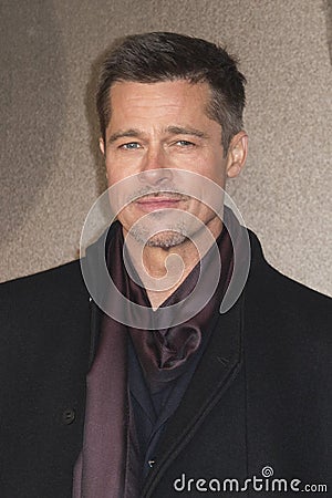 Actor Brad Pitt Editorial Stock Photo