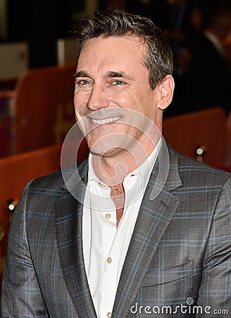 Actor John Hamm at premiere of Lucy In The Sky at TIFF19 Editorial Stock Photo