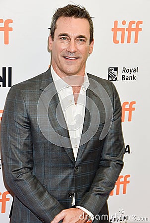 Actor John Hamm at premiere of Lucy In The Sky at TIFF19 Editorial Stock Photo